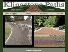 Tablet Screenshot of klingstonepaths.com